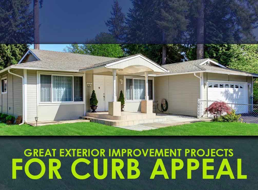 Great Exterior Improvement Projects for Curb Appeal Exterior Improvement