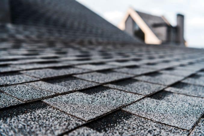 Picture of grey shingles.