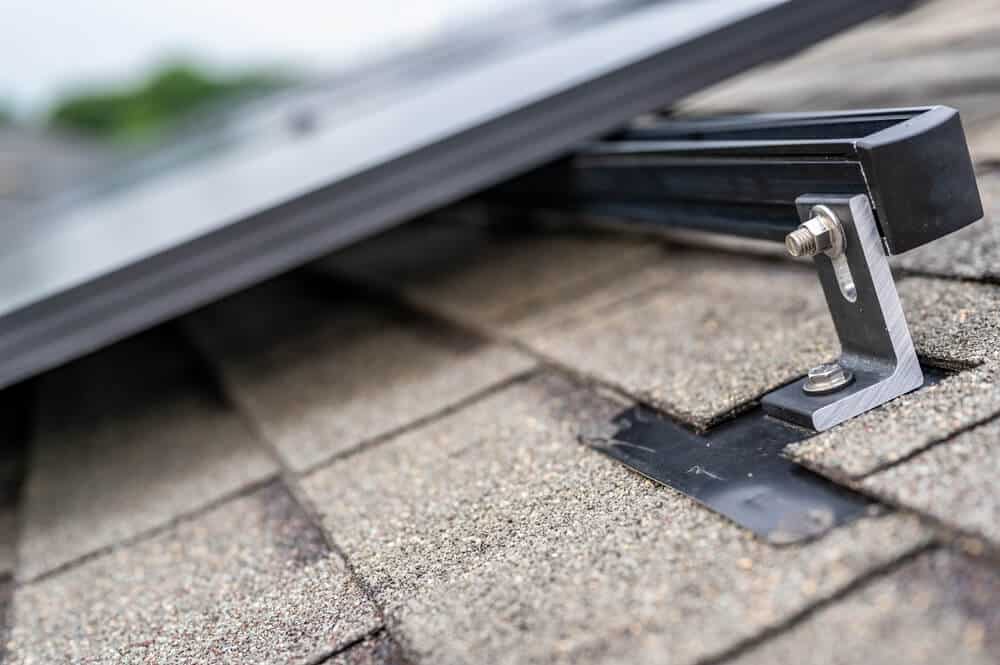 solar panels and roofs