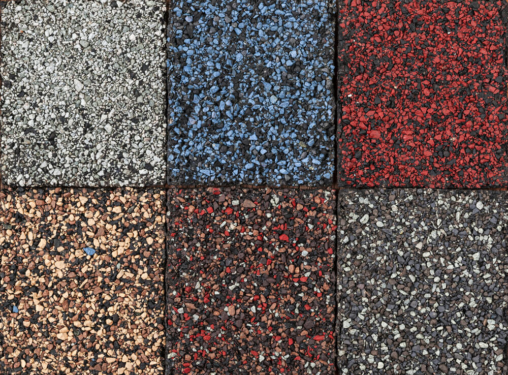 types of roof shingles