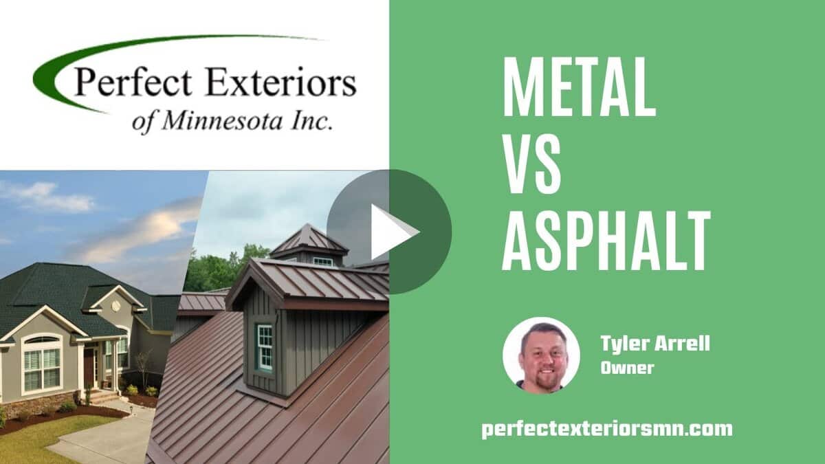 metal roof vs asphalt shingle roof