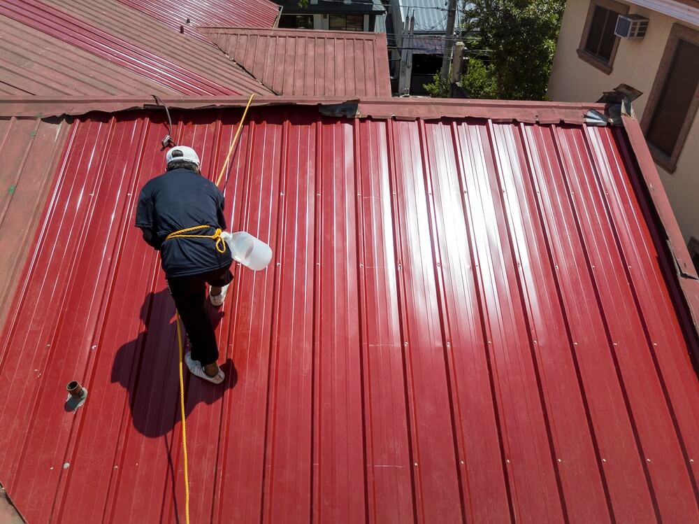 commercial roof replacement in blaine